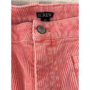 NEW J.Crew Vintage Flare Pant in Corduroy Pink Size 28